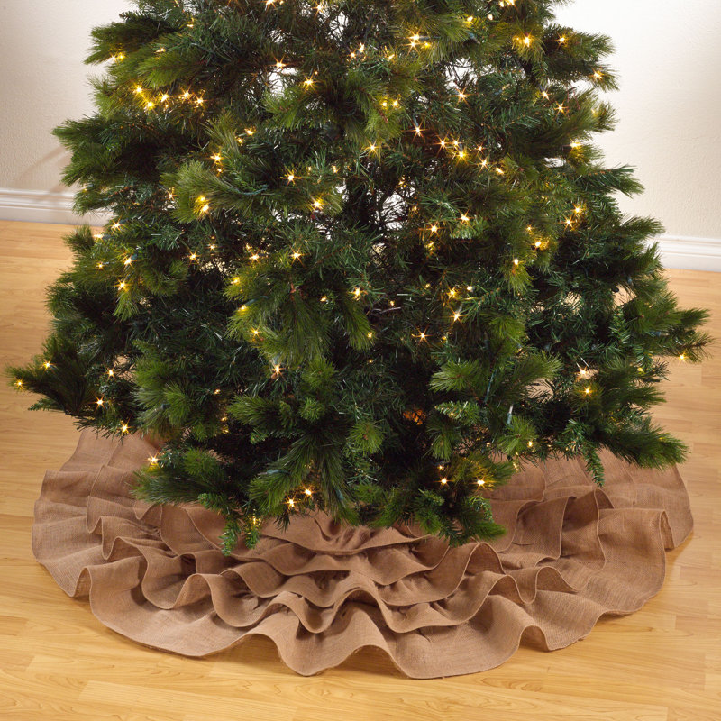 Laurel Foundry Modern Farmhouse Milda Ruffled Tree Skirt & Reviews